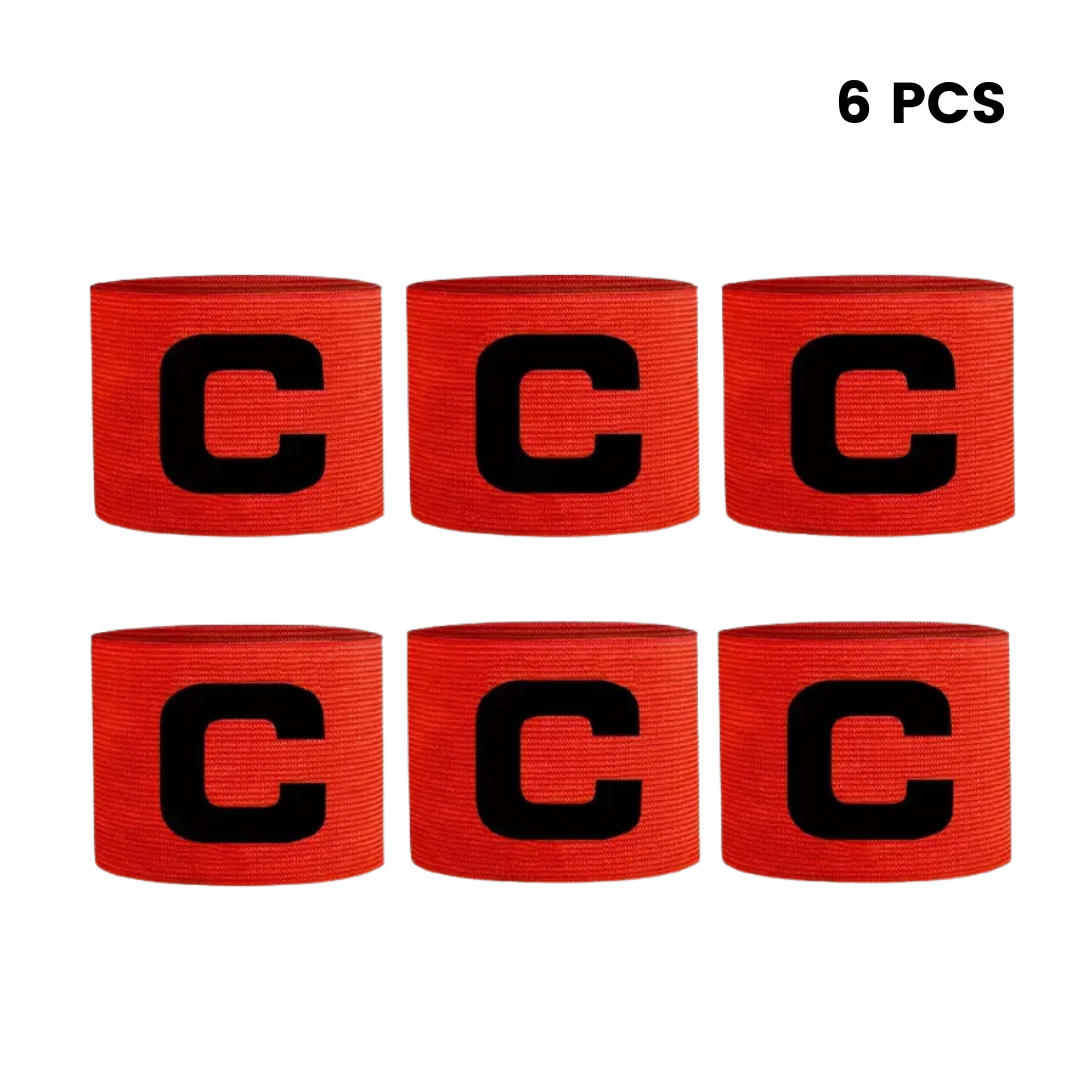 Captain’s Armbands – Multi-Color 6 Pack