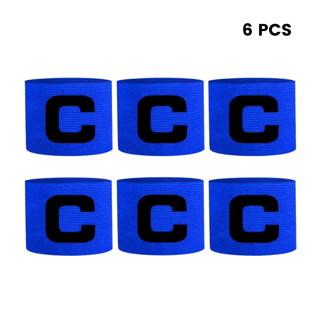 Captain’s Armbands – Multi-Color 6 Pack