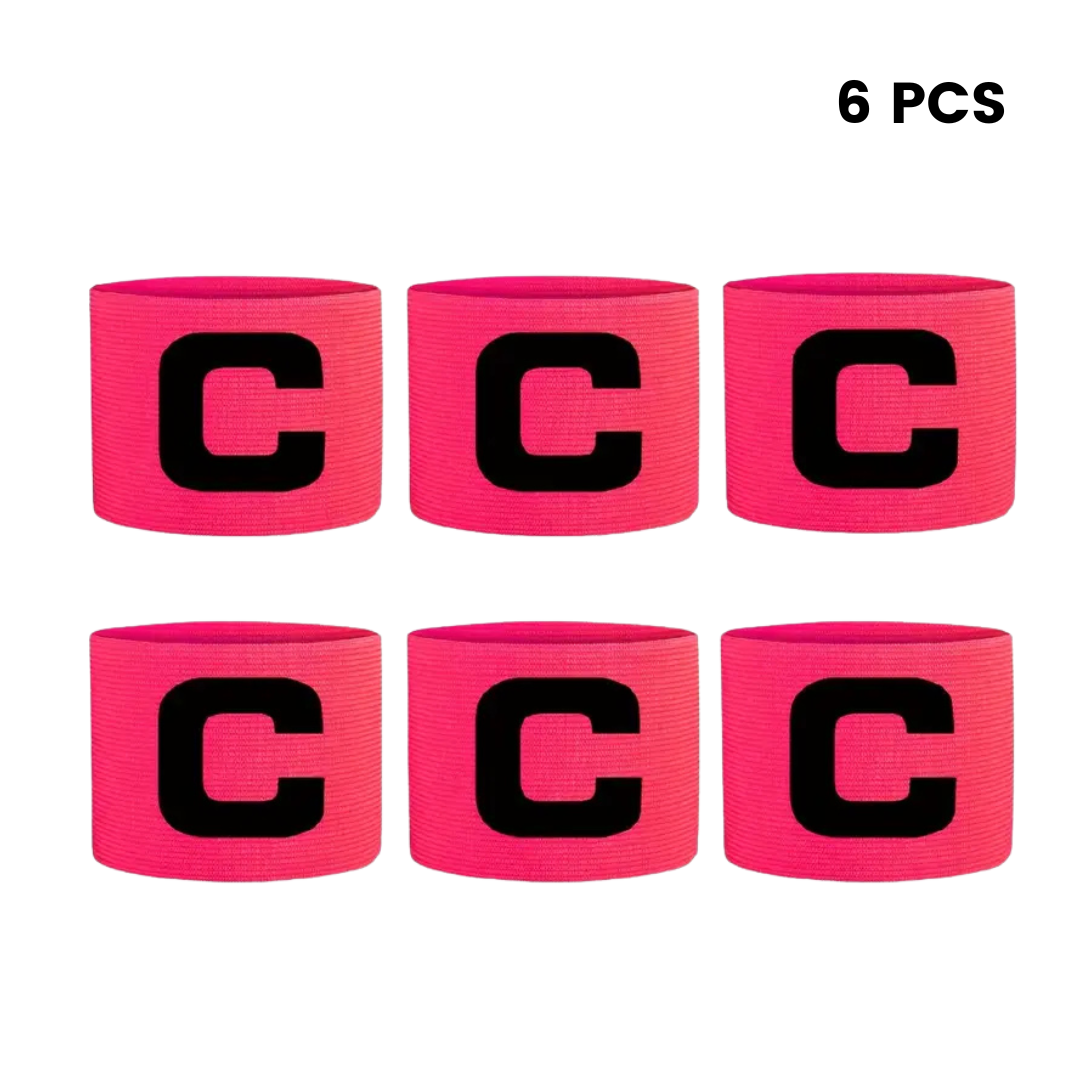 Captain’s Armbands – Multi-Color 6 Pack