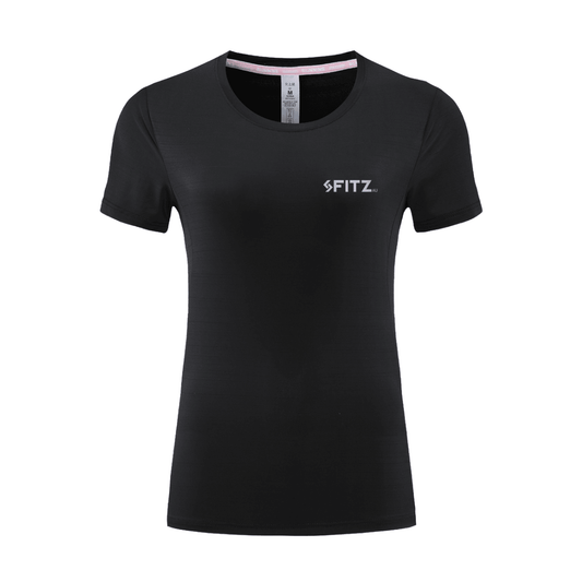 Training Shirt FITZ Women Black - FITZ AUSTRALIA