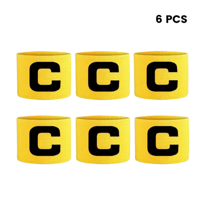Captain’s Armbands – Multi-Color 6 Pack