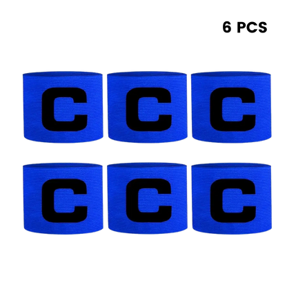 Captain’s Armbands – Multi-Color 6 Pack
