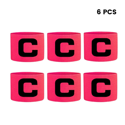 Captain’s Armbands – Multi-Color 6 Pack