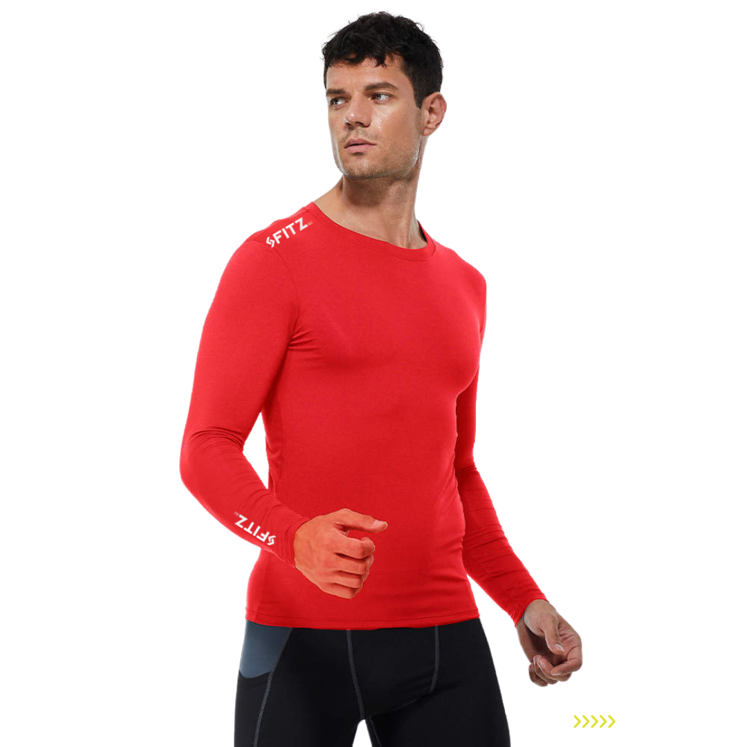 Men's Compression T-shirts - Long Sleeve