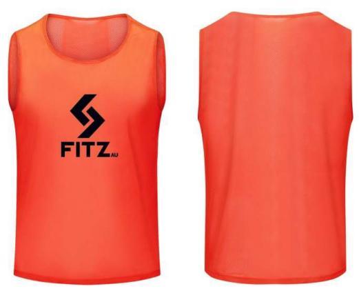 Training Vest Bibs FITZ Orange