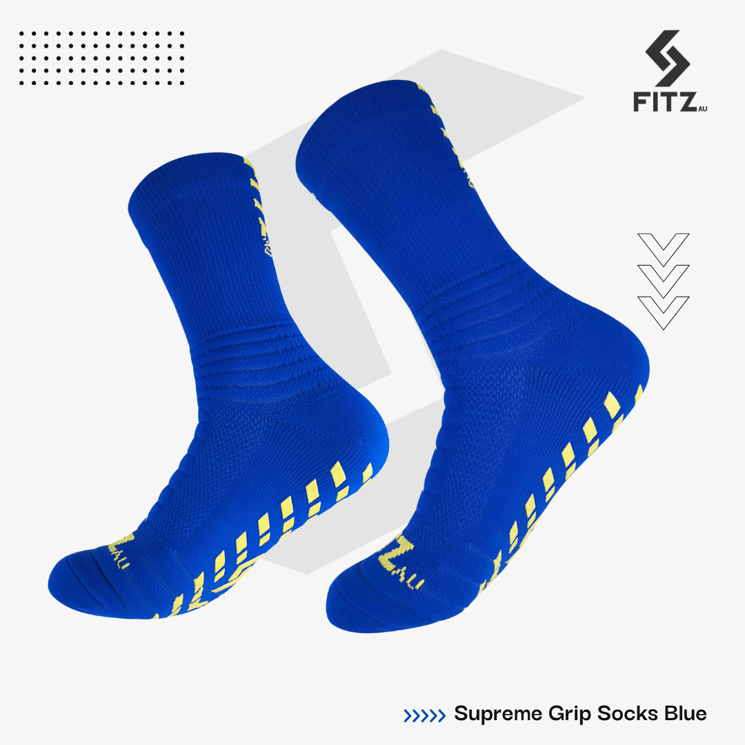 Supreme Grip Socks Blue FITZ Australia