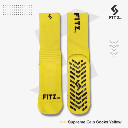 Supreme Grip Socks Yellow FITZ