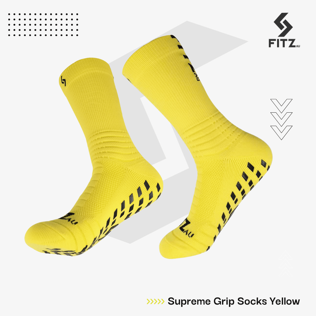 Supreme Grip Socks Yellow FITZ