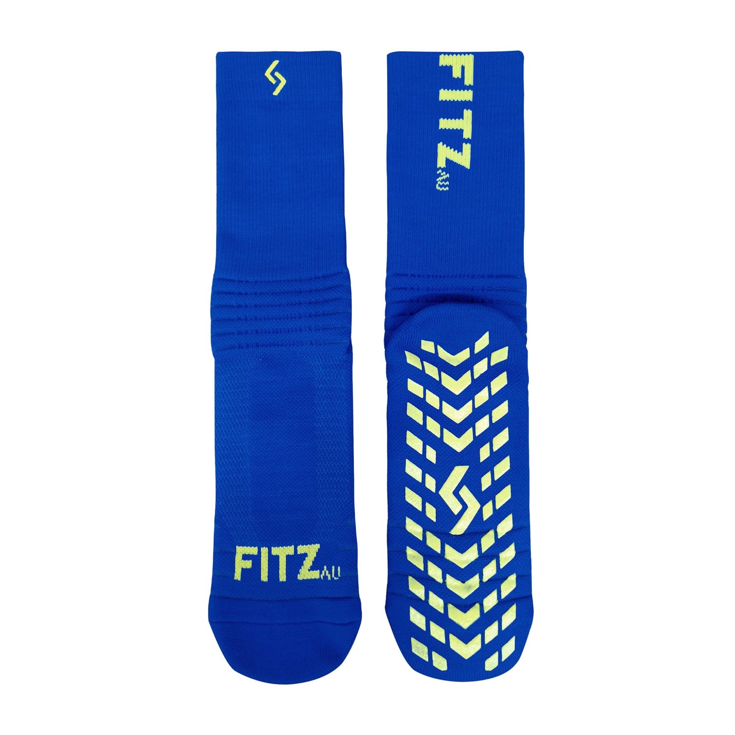 Supreme Grip Socks Blue - FITZ AUSTRALIA